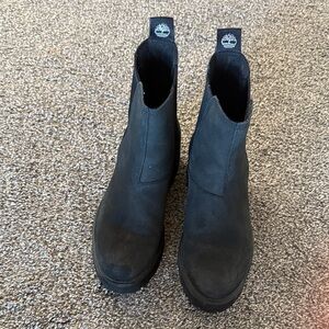 Timberland Dark Leather Boots